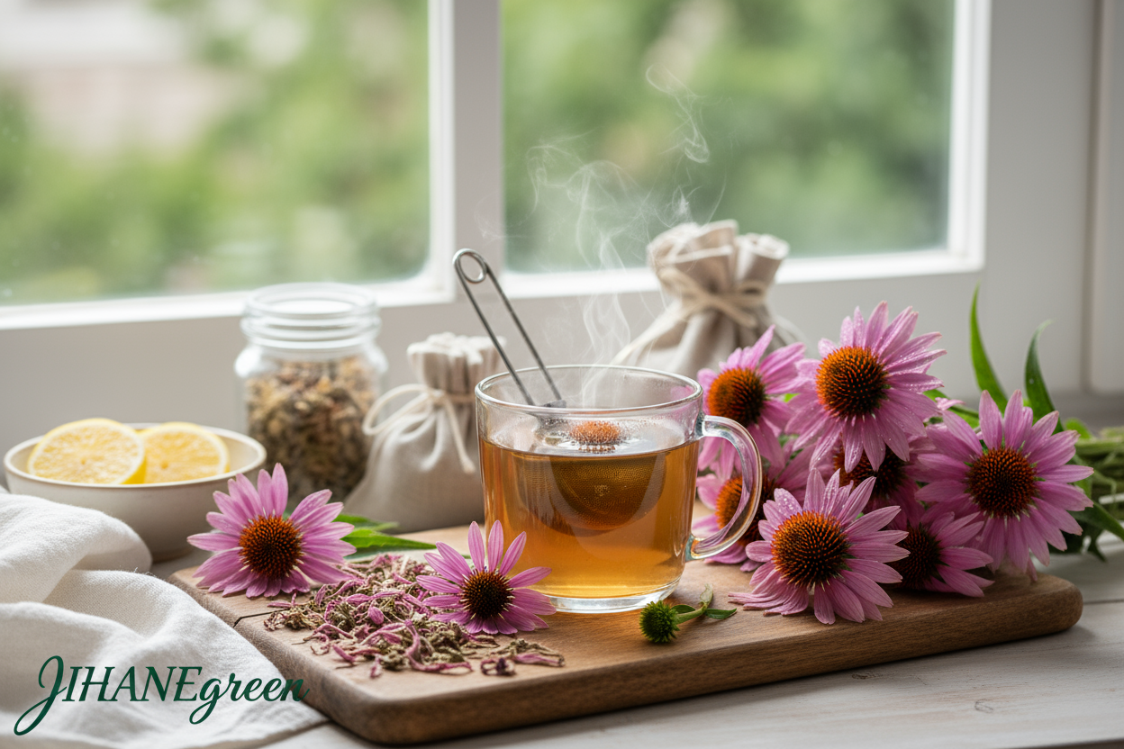 🌿Echinacea: De Immuunbloem die Genezing Bevordert