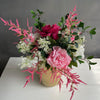 Kunstbloemen - Boeket L - Shiny Pink - 80cm