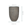 Pot Mountain Hayes S Dioriet Grey - D38 x H56